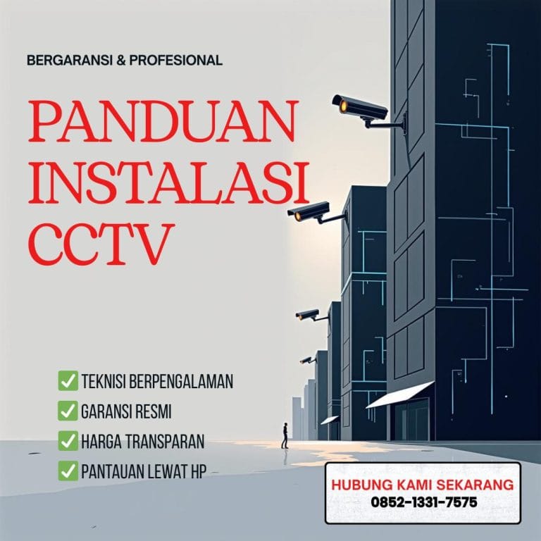 PANDUAN INSTALASI CCTV