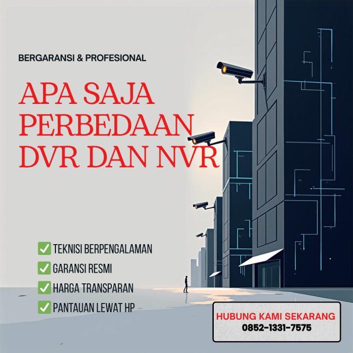 PERBEDAAN DVR DAN NVR