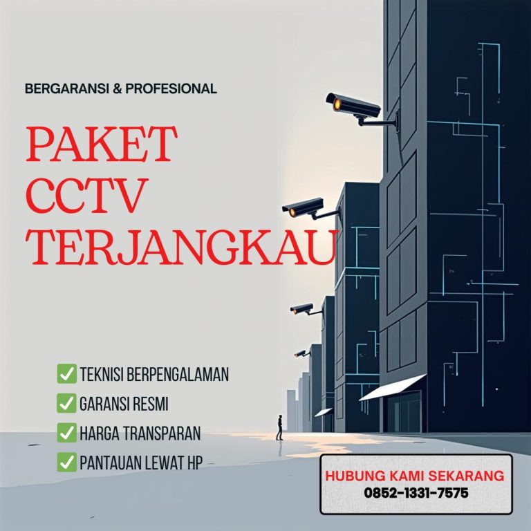 PAKET CCTV TERJANGKAU