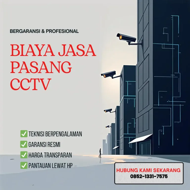 BIAYA JASA PASANG CCTV