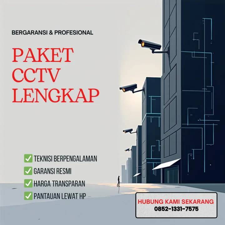 PAKET CCTV LENGKAP