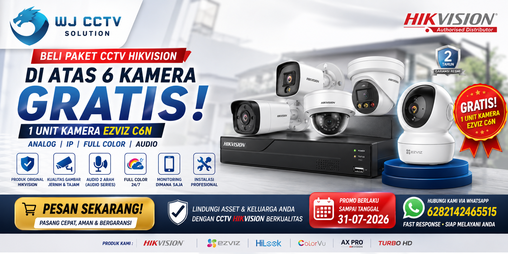 Promo Hikvision C6N